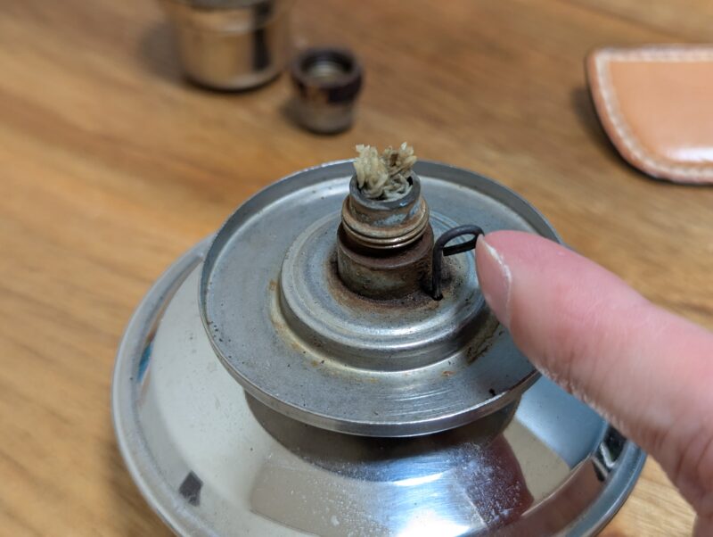 レザークラフトで使うアルコールランプ