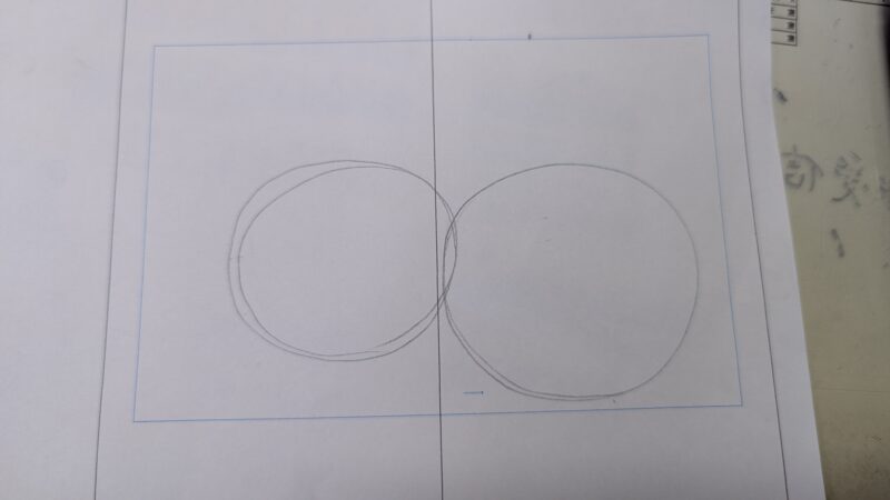アリゾナスタイルの図案の描き方