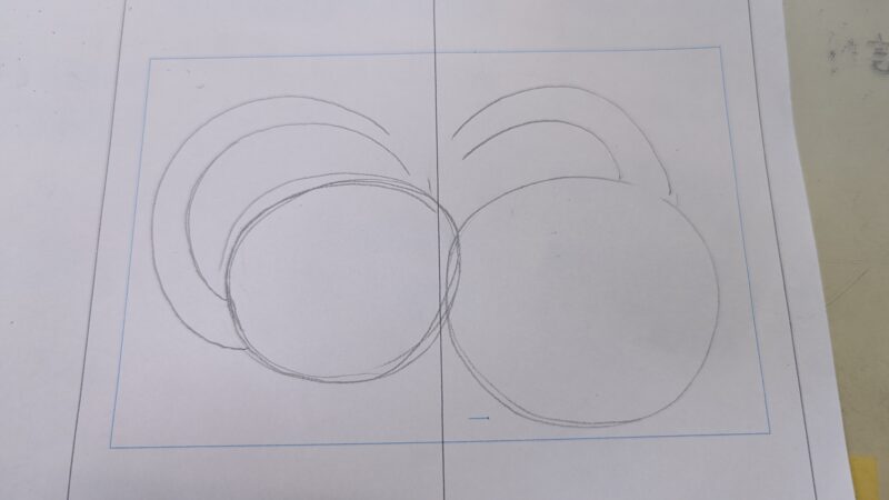 アリゾナスタイルの図案の描き方