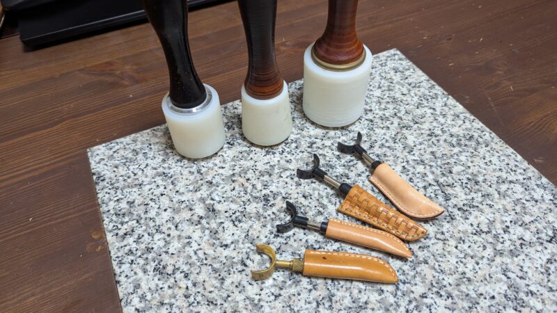 教室で自由に使えるスーベルナイフとモウル