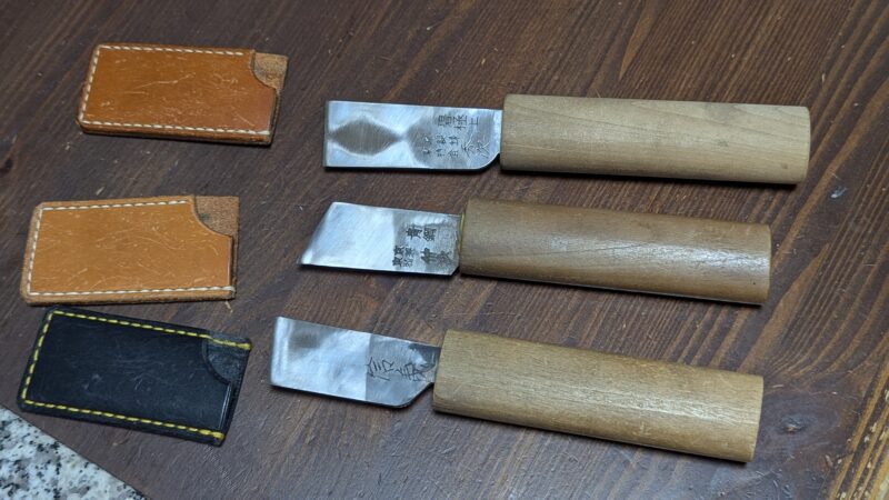 切れない革包丁
