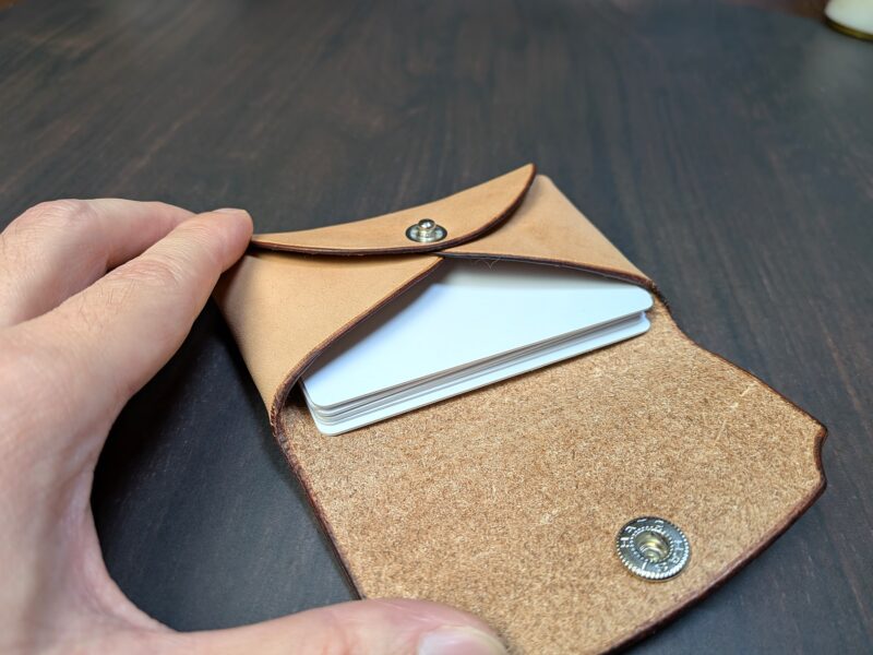 縫わないで作れるカードケース